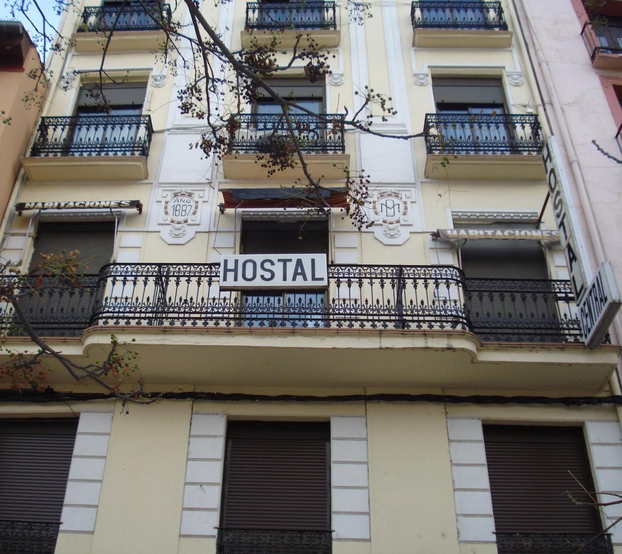 Hostel Central Saragoça Exterior foto